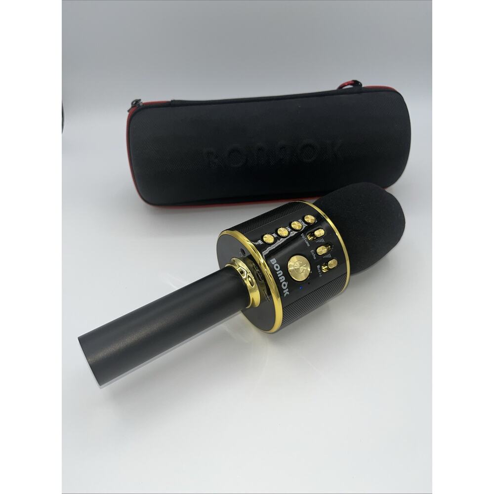 Karaoke Microphone Wireless Bluetooth with case - Party Game Gift Singing